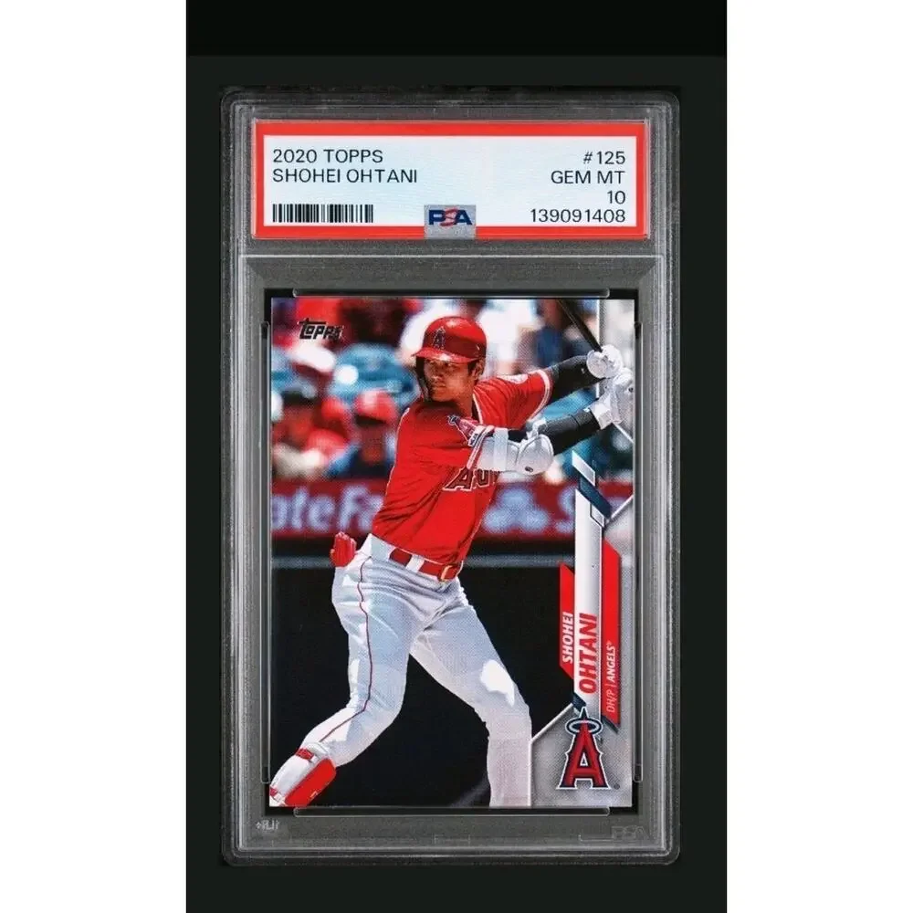 Shohei Ohtani 2020 Topps #125 PSA 10 Gem Mint Los Angeles Angels Baseball Card - Picture 2 of 3